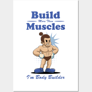 Massive Gains Body Builder Posters and Art